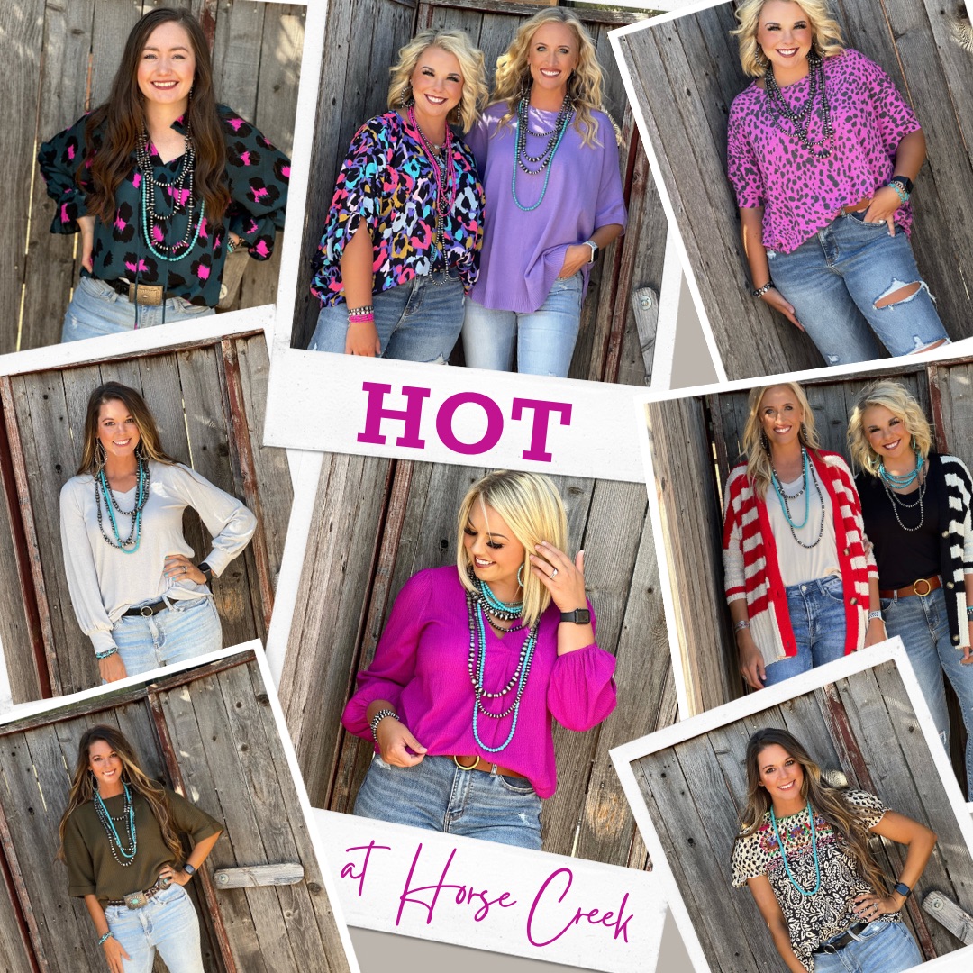 New Arrivals The PERFECT Addition to Your Closet Horse Creek